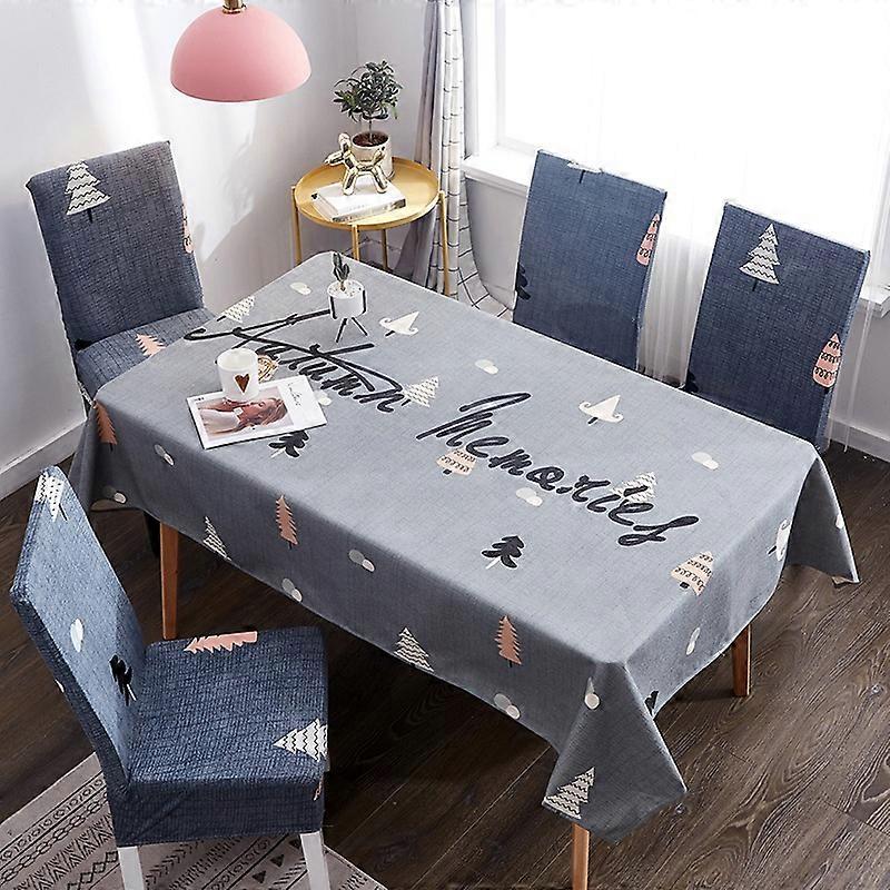 European-style Printing Simple Decorative Tablecloth Rectangular Tablecloth Coffee Table Waterproof and Oil-proof Tablecloth