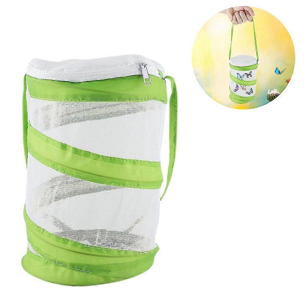butterfly habitat insect cage - round pop up mesh net tall with side and top windows