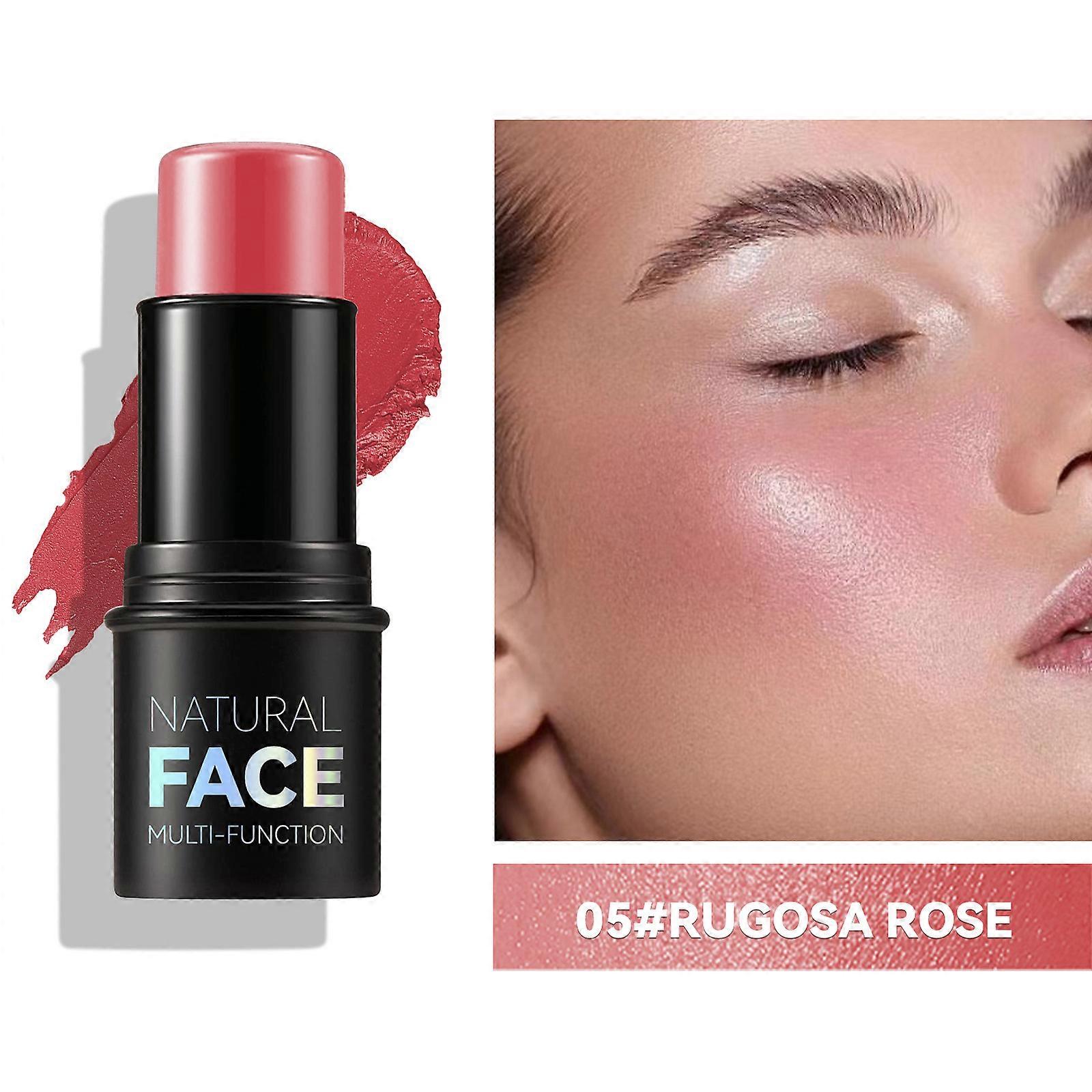 Cream Contour Pencil with Highlighter, Waterproof Makeup Stick for Cheeks and Lips Cream Blush Stick