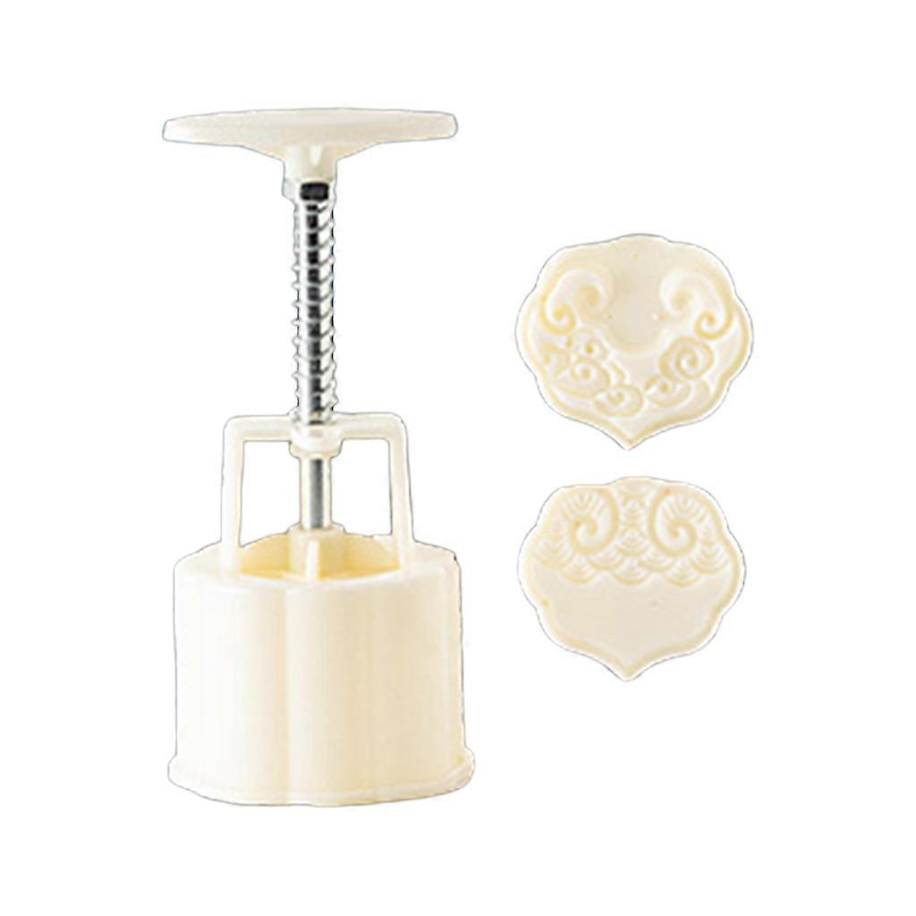 Xiangyun Shape Moon Cake Mould Exquisite Pattern Bath Bombs Pastry Tool Kitchen