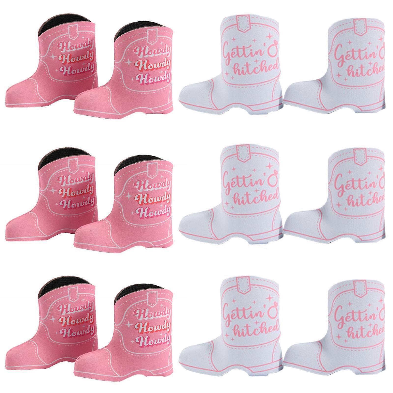 Cute Boot Drink Holder Insulated Can Cover Beer Bottle Sleeve For Girl's