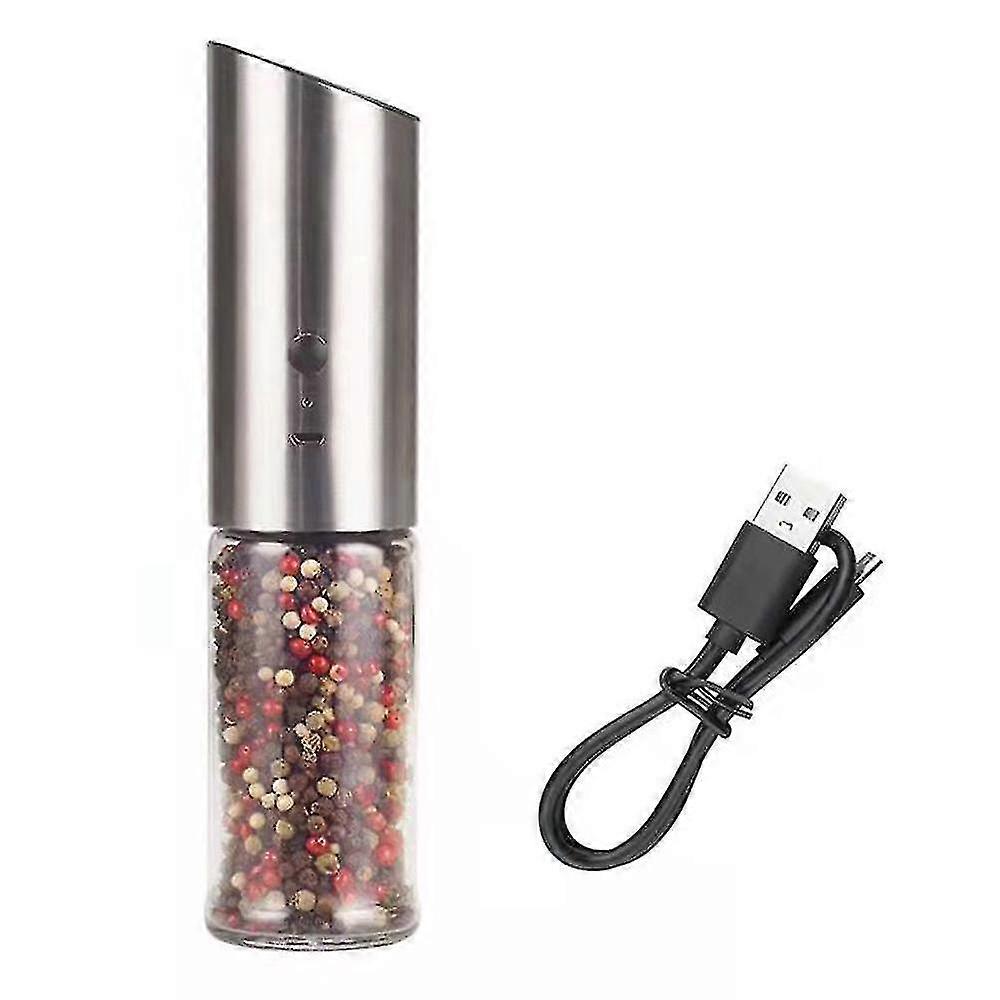 Electric Pepper And Salt Grinder - Rechargeable Mill -adjustable