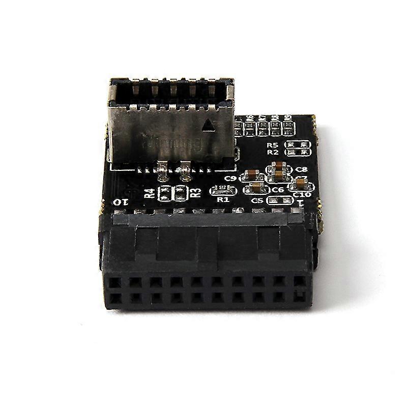 motherboard usb3.019p / 20P to type - E90 degree connector front