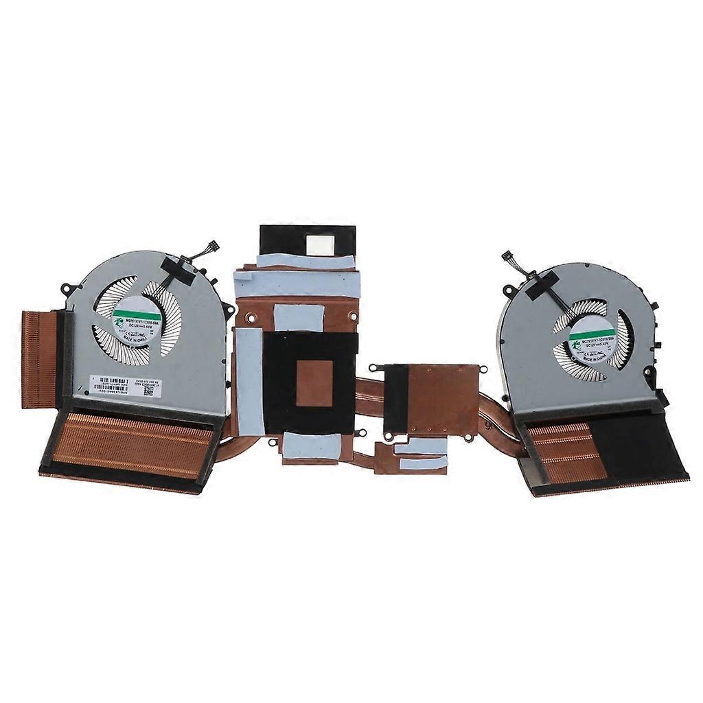 CPU GPU Cooling Fan for OMEN 17-CB L62865-001 Laptop Radiator Fan with Heatsink