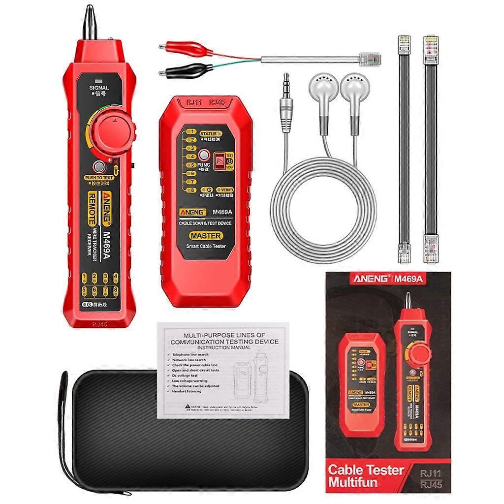 Multifunction Ethernet-LAN Network Cable Tester Telephone Network Line Finder