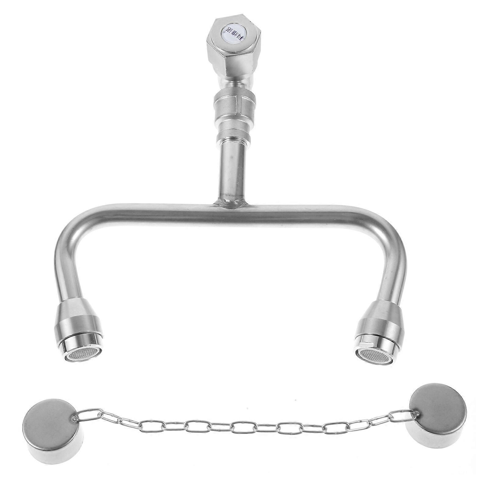 Douche oculaire d’urgence pour fixation de l’évier Douche de rinçage des yeux pour les yeux