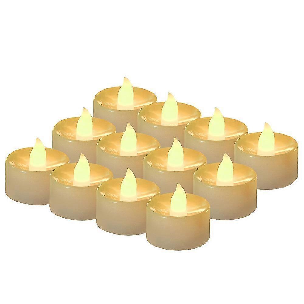 Batteries Flickering Effect Flameless Led Candle Light--