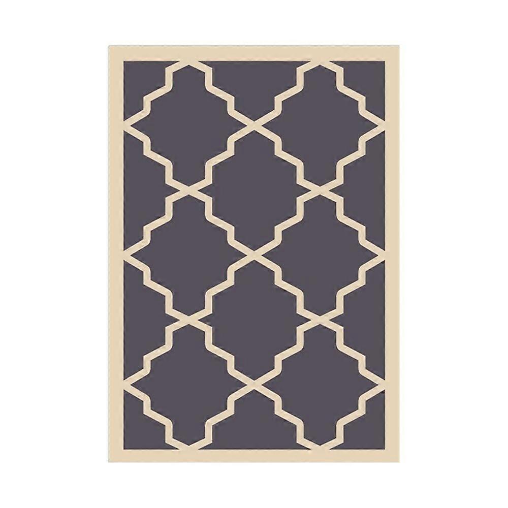 Nordic Style Stripe Pattern Carpet Non-slip Polyester Home Bedroom Decor Area Rugs Kids Room Bedside Floor Mat