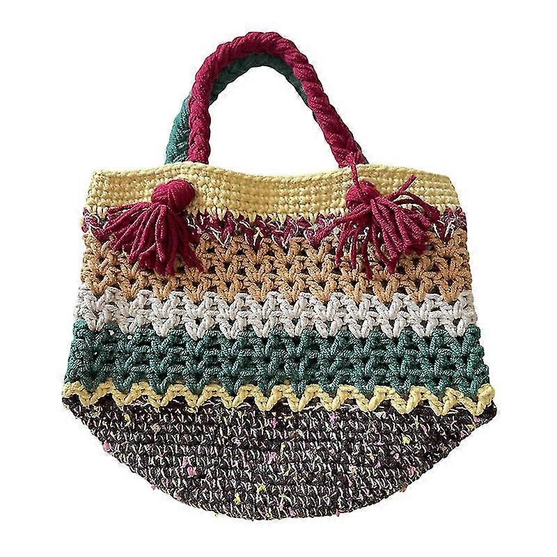 المرأة حقيبة يد اليدوية محبوك مصغرة حمل حقيبة أعلى مقبض حقيبة اليد اليدوية محفظة مخلب حقيبة
