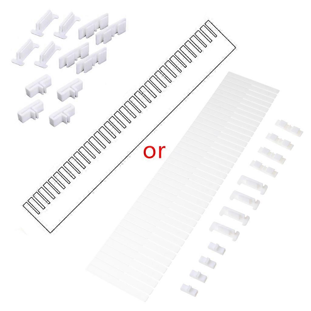 Drawer Dividers, Drawer Divider Organizers 5PCS DIY Plastic Grid Adjustable