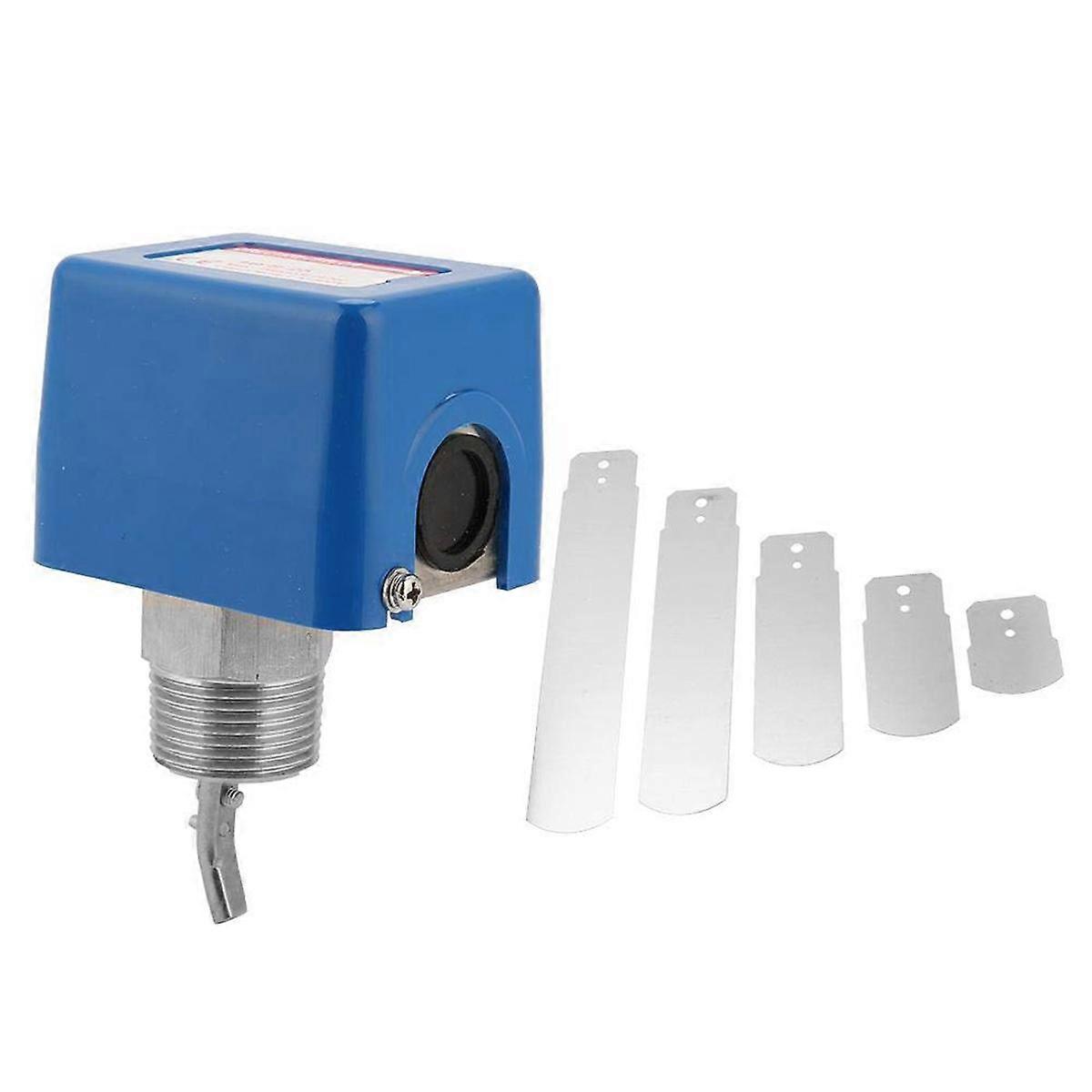 Comutator de debit -25 1 inch/DN25, comutator de control al debitului apei lichide cu palete SPDT, contact 6-380V