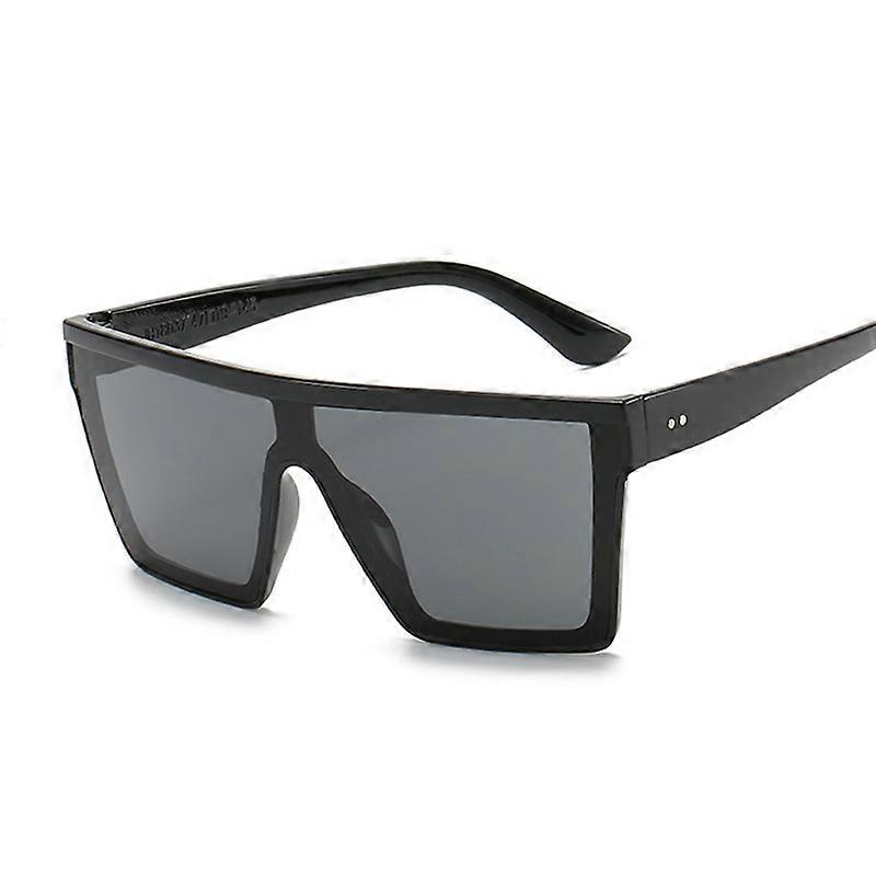 Oversized Óculos de Sol Mulher Big Frame Square Gradient Lens Óculos de Sol Feminino Masculino Vintage Marca Clear Mirror Shades Oculos
