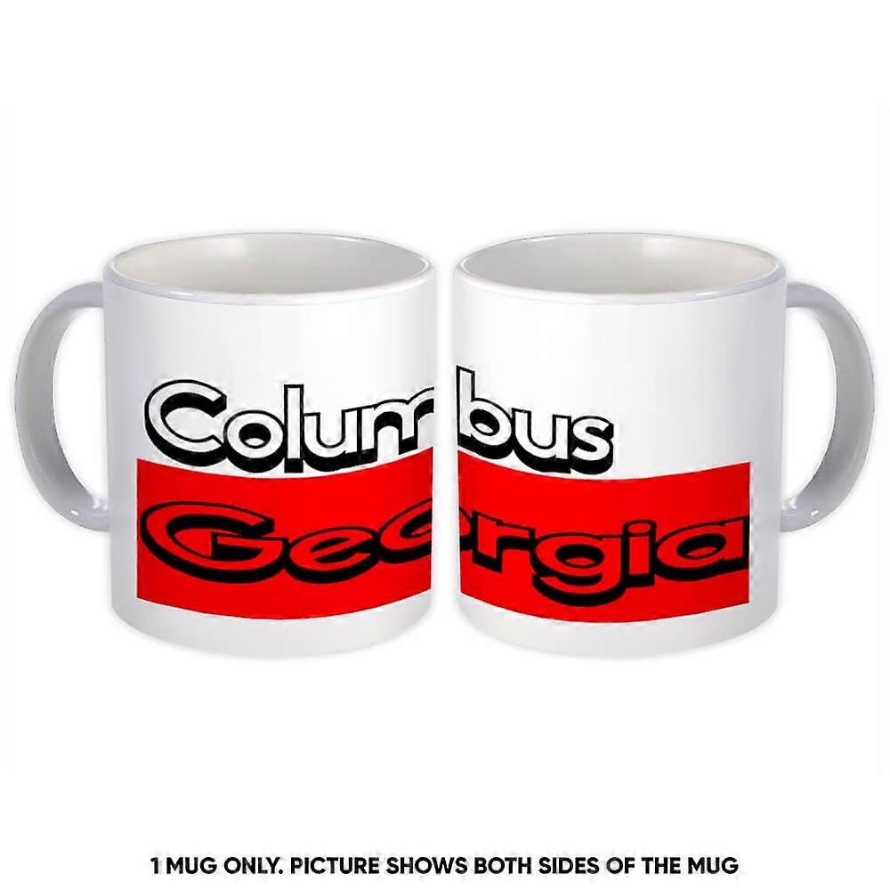 كوب هدية: كولومبوس جورجيا مستطيل
