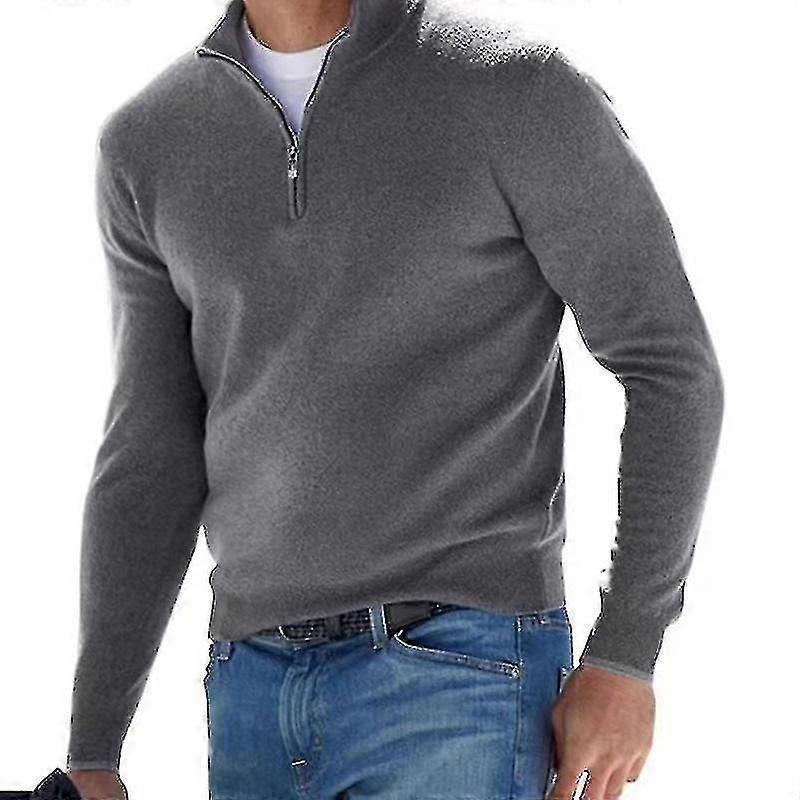 Pull zippé en micro-polaire pour homme