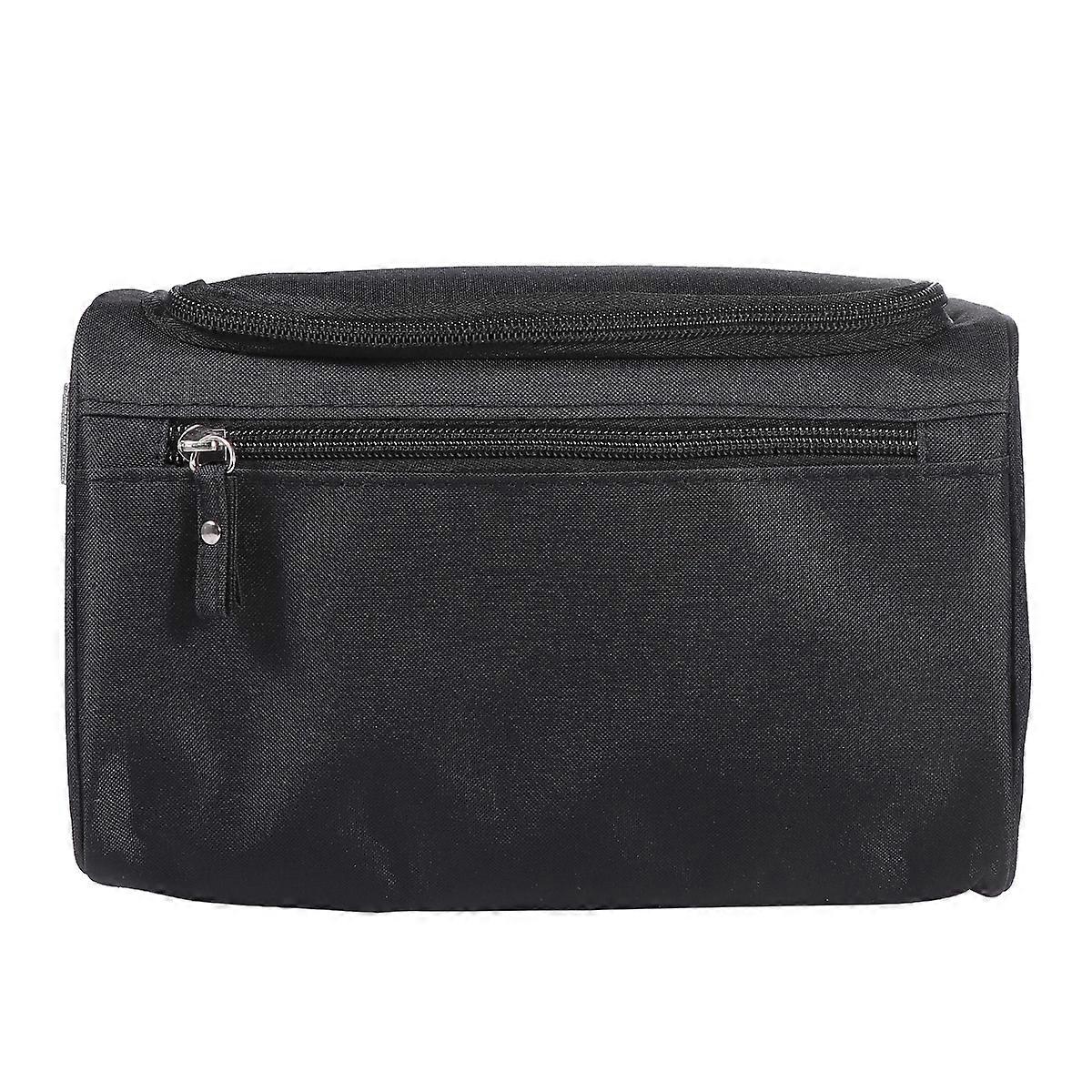 1 Pc Oxford Cloth Cosmetics Bag Creative Versatile Storage Pouch (Black)