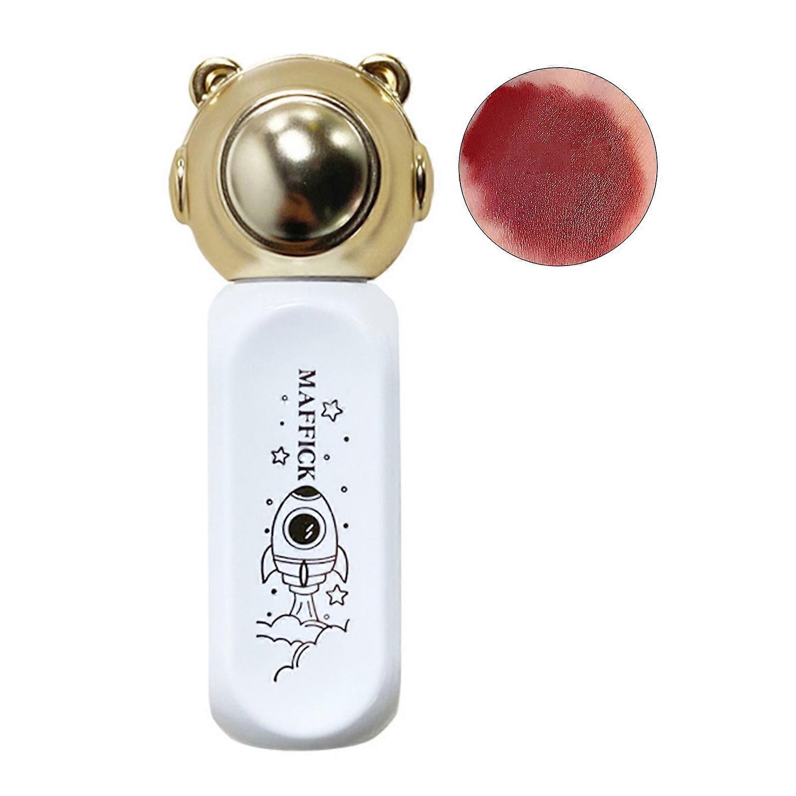 3g Glaçage à lèvres Texture douce Sortie dans l’espace Apparence Pâte à lèvres mate velours à double usage pour fille QinHai