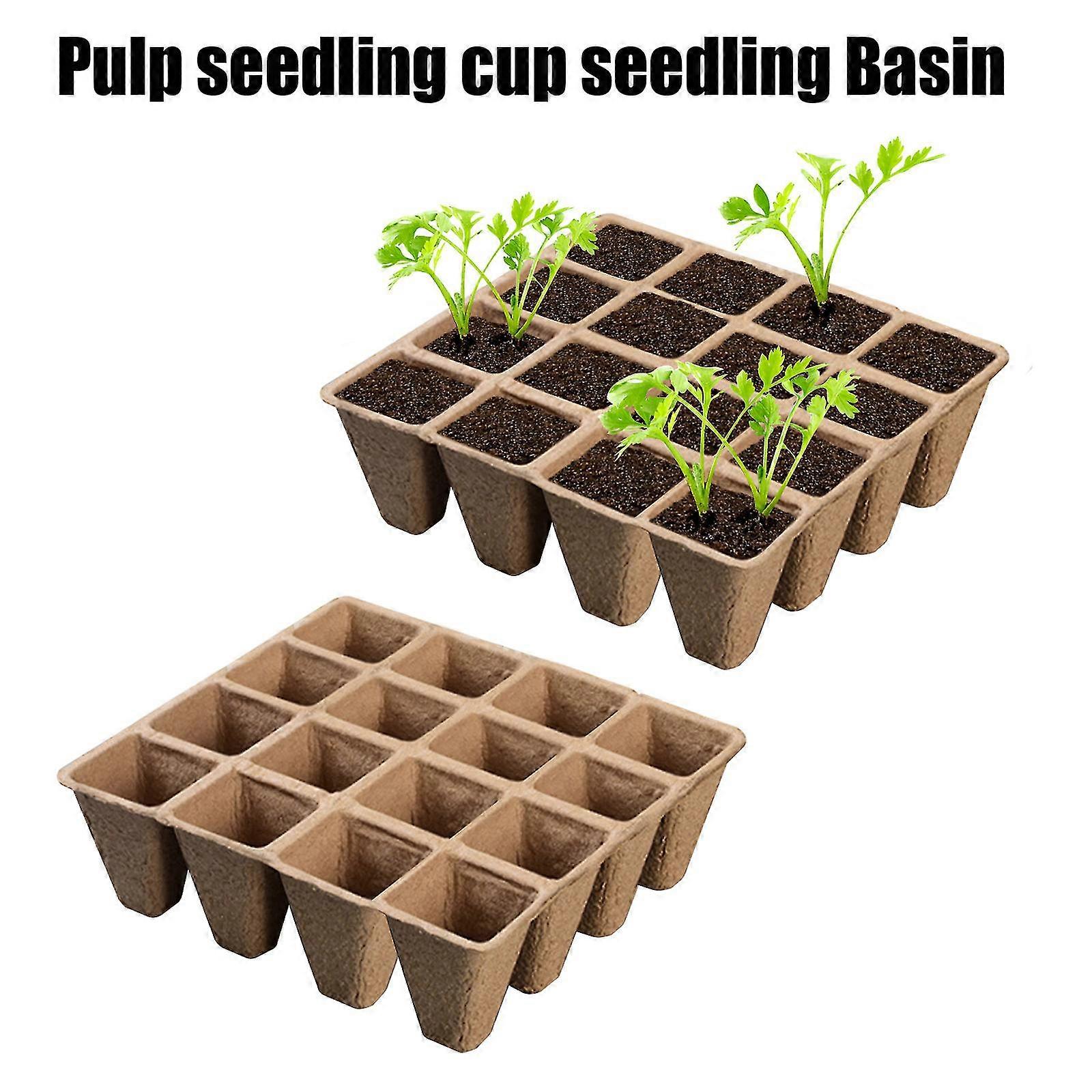 seedling Trays, Peat Pots, Biodegradable Compostable