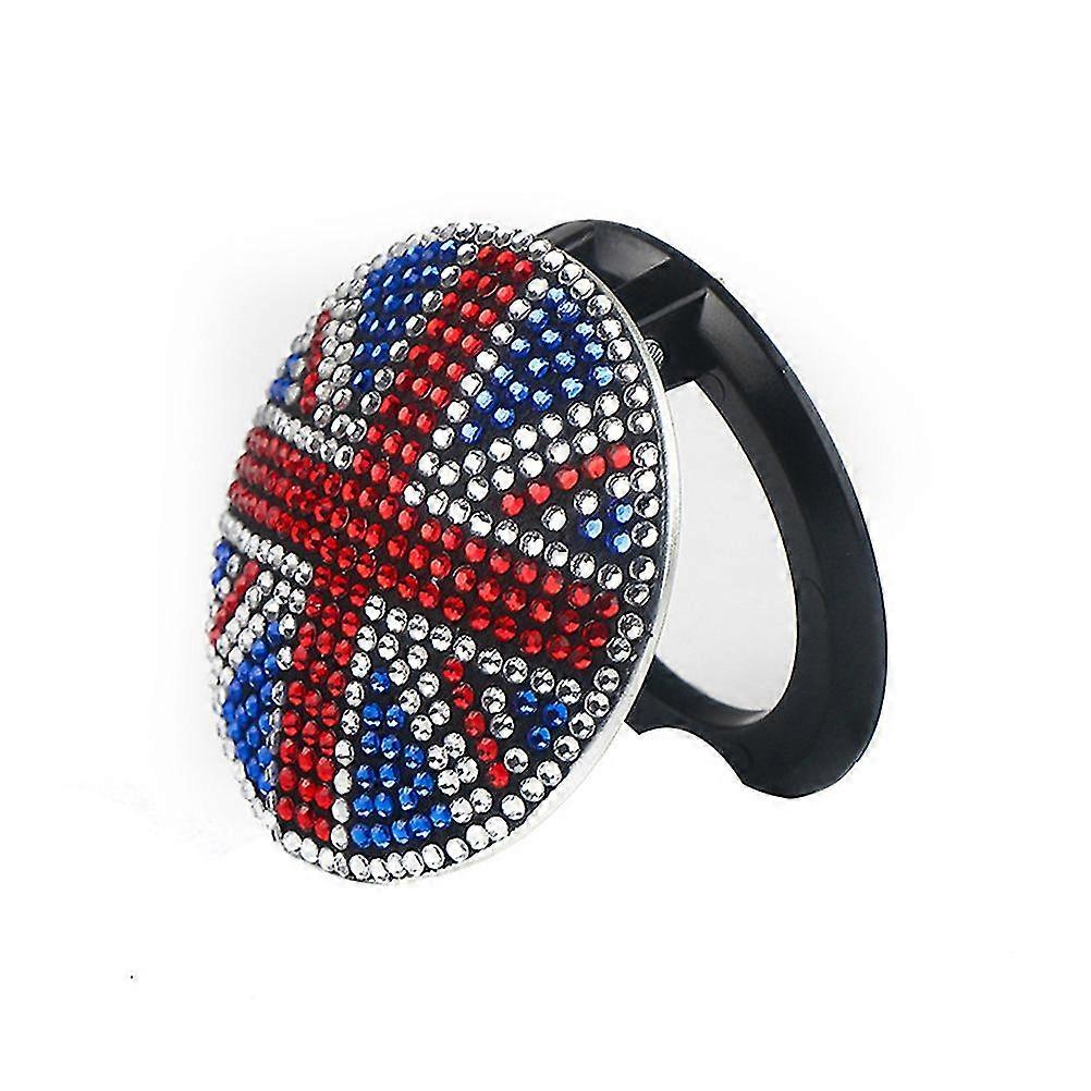 Car Engine Start Button Cover Union Jack Design for Interior Modification and Decoration