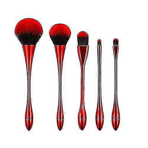 5 Pack Makeup Brush Set Cosmetic Makeup Brushes Premium Synthetic