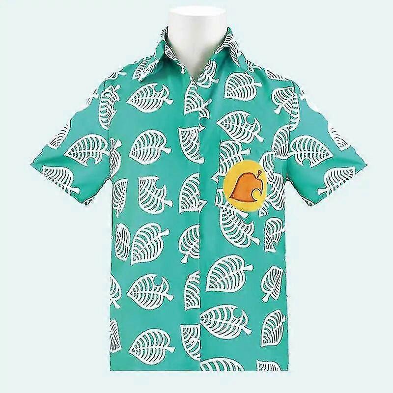 אנימל קרוסינג חולצה קצרה טום נוק חולצת קוספליי תחפושות שרוולים קצרים צמרות קרנבל ליל כל הקדושים