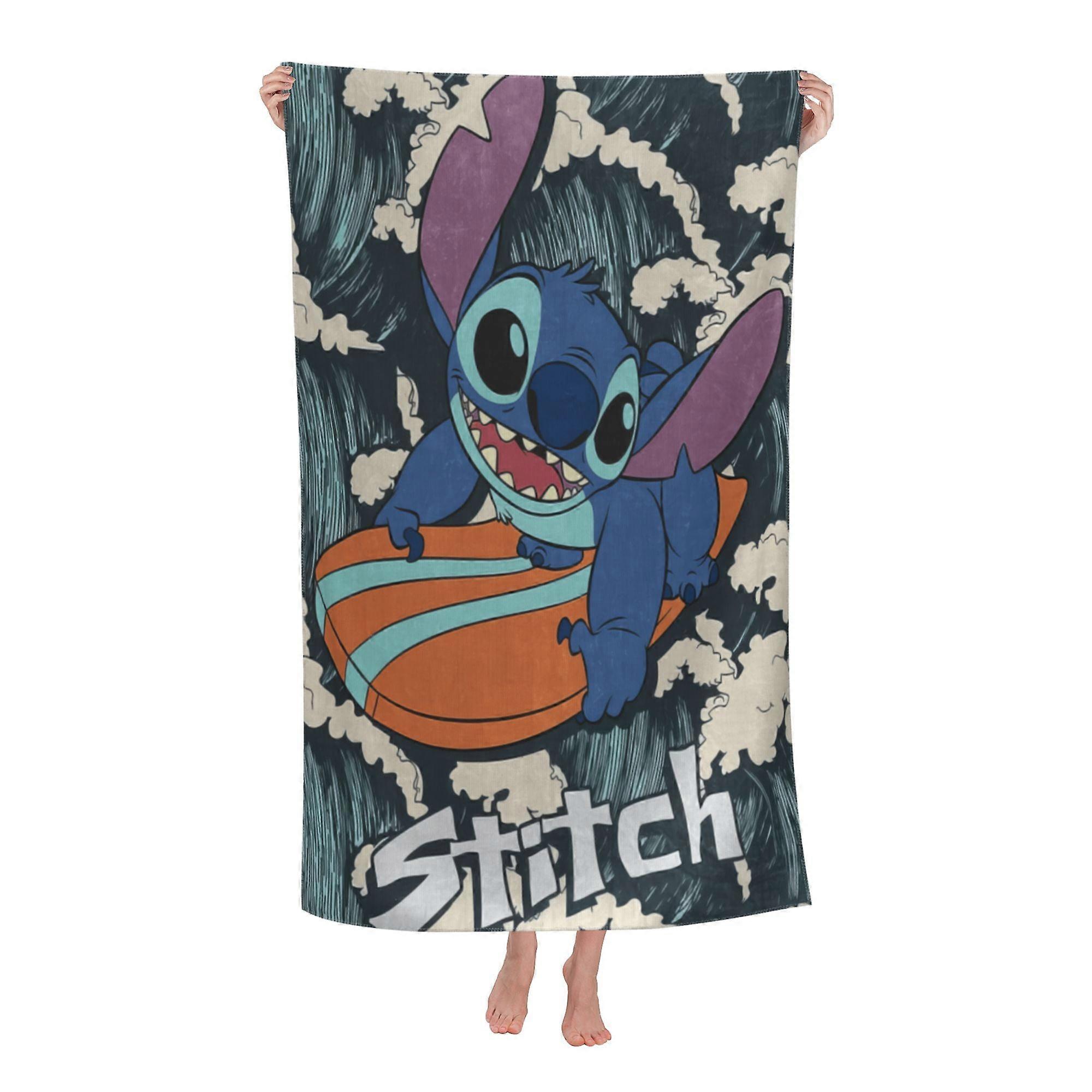 w755Stitch Beach Towel, Large Microfiber Bath Towelqlx755