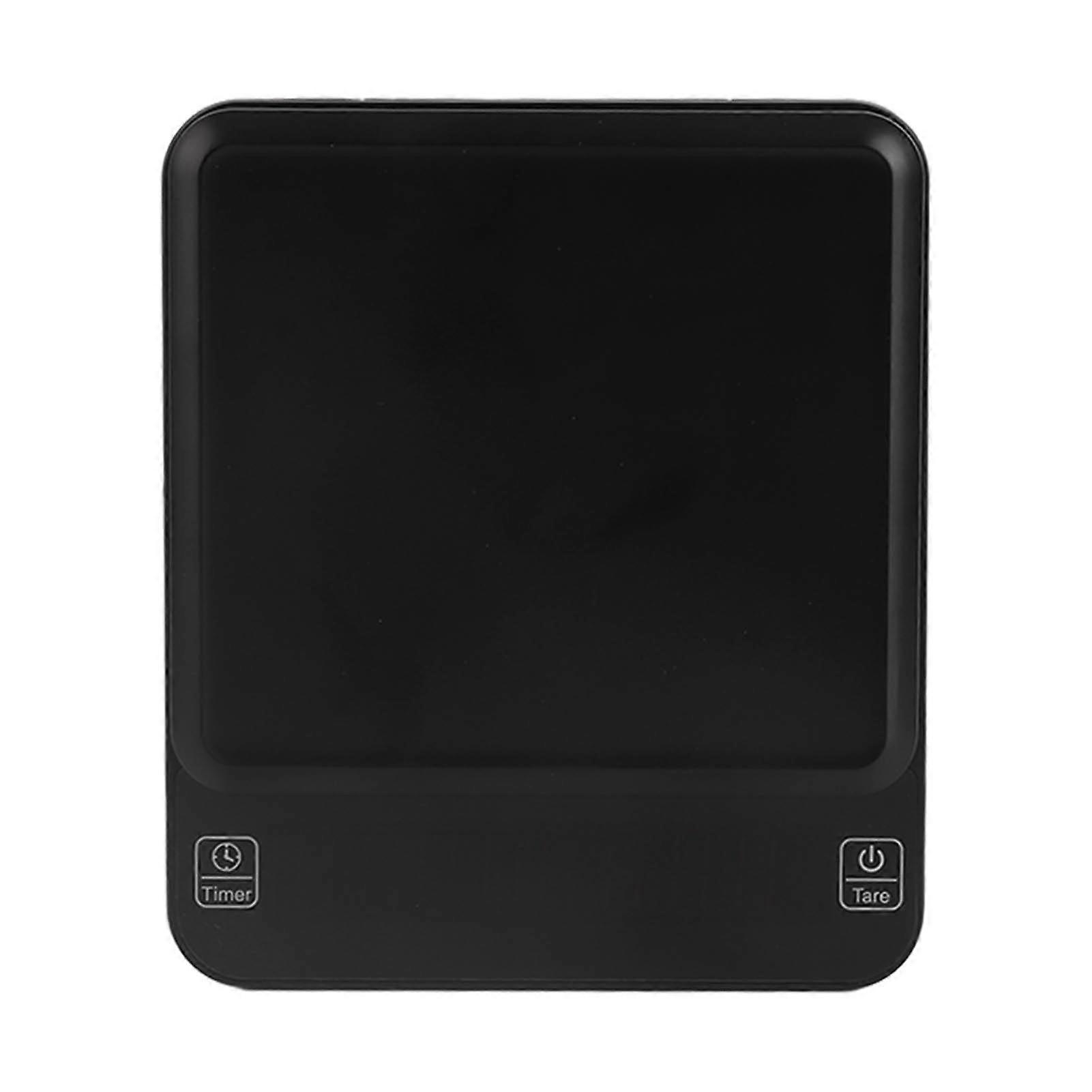 Coffee Scale 3000g 0.1g High Accuracy LED Display Multi Functional Electronic Food Scale with Auto Timing for Kitchen