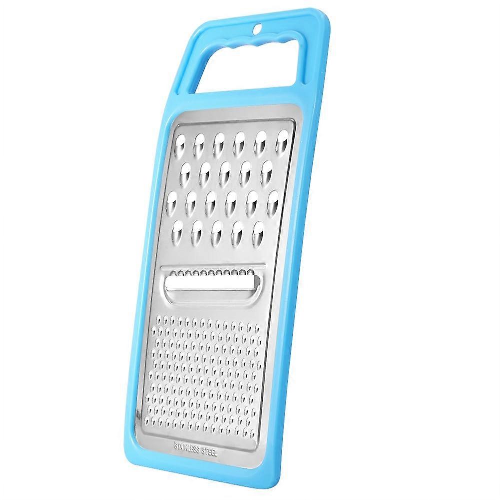 Multifunctional Anti rust Rectangle Stainless Steel Sturdy Grater Grinder Slicer Tool(Blue)