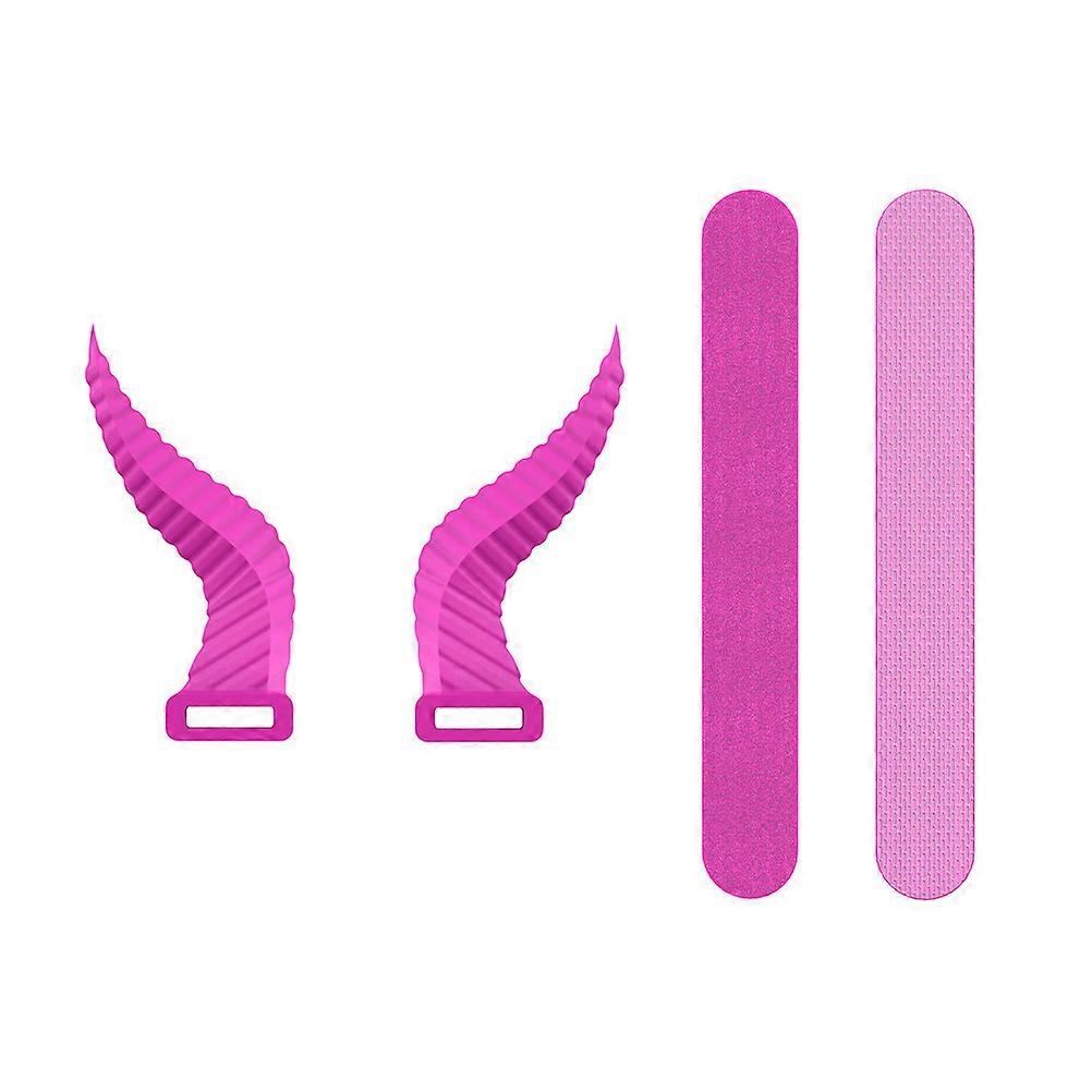 1 Pair Silicone Headphone Attachments Horn Headphone Decorations Headset Props