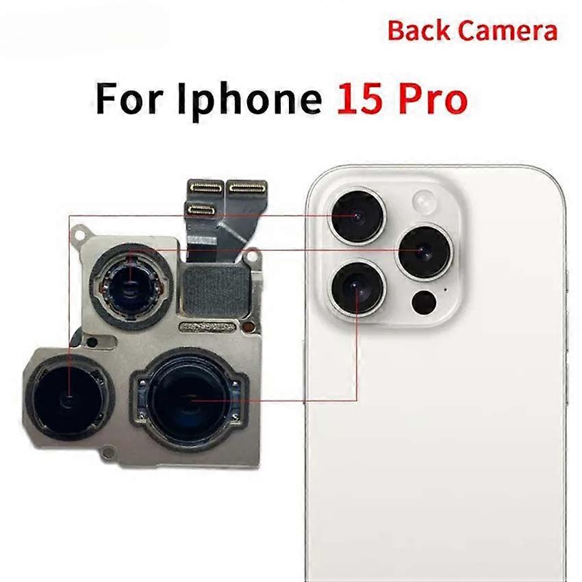 Mobile Phone Camera Accessories Main Big Rear Camera for iPhone 15 Pro Rear Large Camera