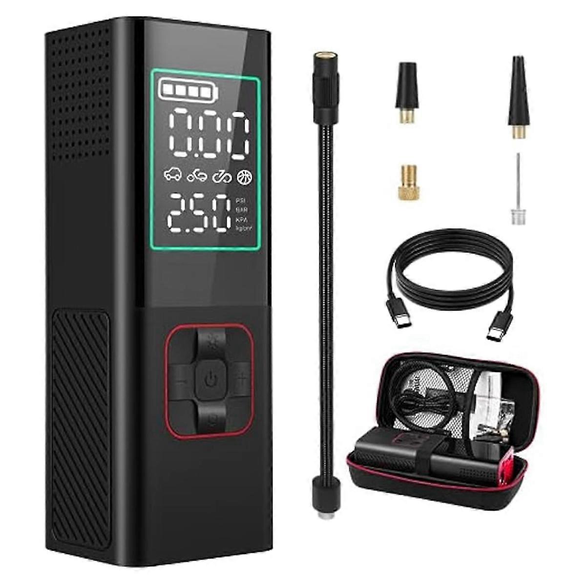 Tire Inflator Portable Air Compressor-160PSI for Car,Air Compressor Tire Inflator for Car Tires,Balls,Inflatables