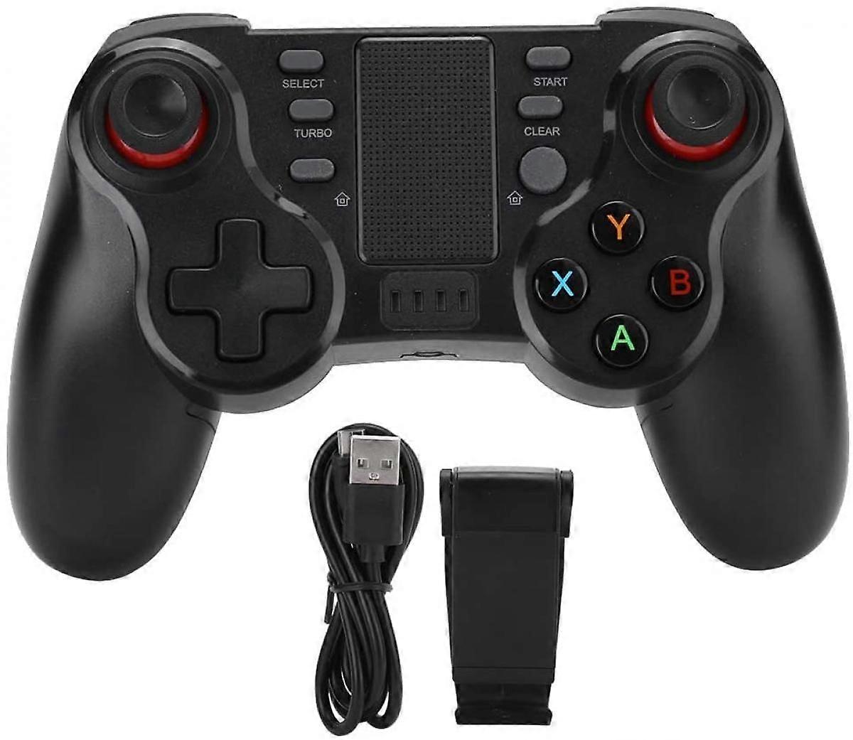Kablosuz Bluetooth Gamepad, Android/IOS Cihaz Sistemi iin Geri ekilebilir Braketli Kablosuz Bluetooth 4.0 Oyun Denetleyicisi Kavrama Oyun Denetleyicis