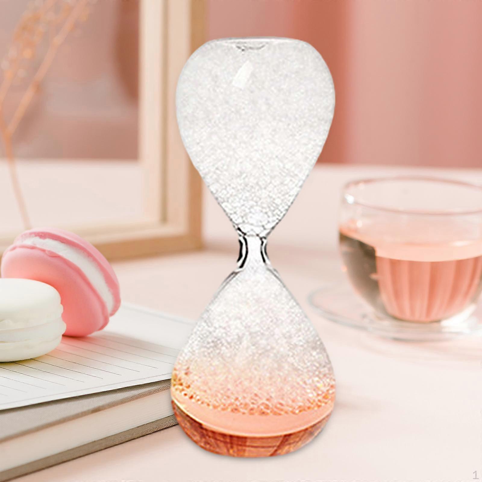 Bubble Singing Hourglass Table Decoration Tabletop Handmade Entertainment for Faimly