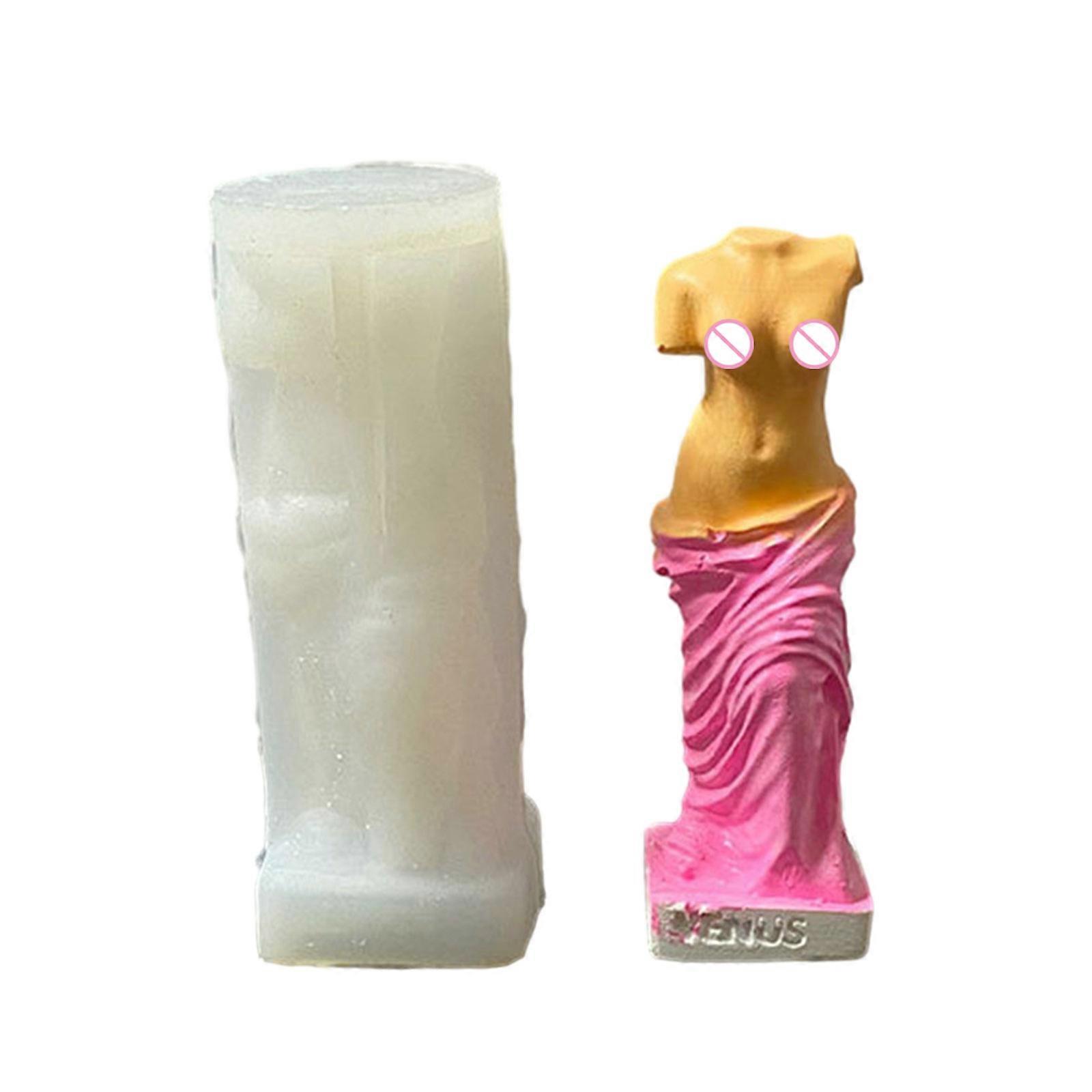 Candle Mould Resin Casting Molds DIY 3D Silicone Mould Sculpture Candle Mold Silicone Mold Handicrafts for Candle Making