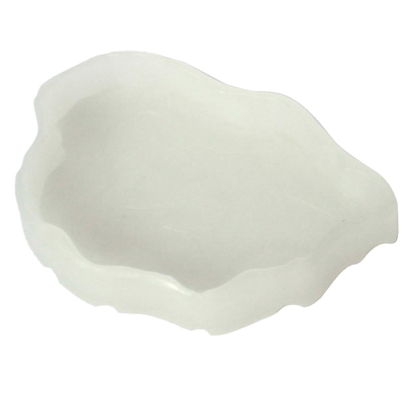 Reptile Bowl for Turtle Water Dish Plastic Food Bowl Escape Proof Feeder for Small Medium Size Pet Lizard Leopard Gecko Night color