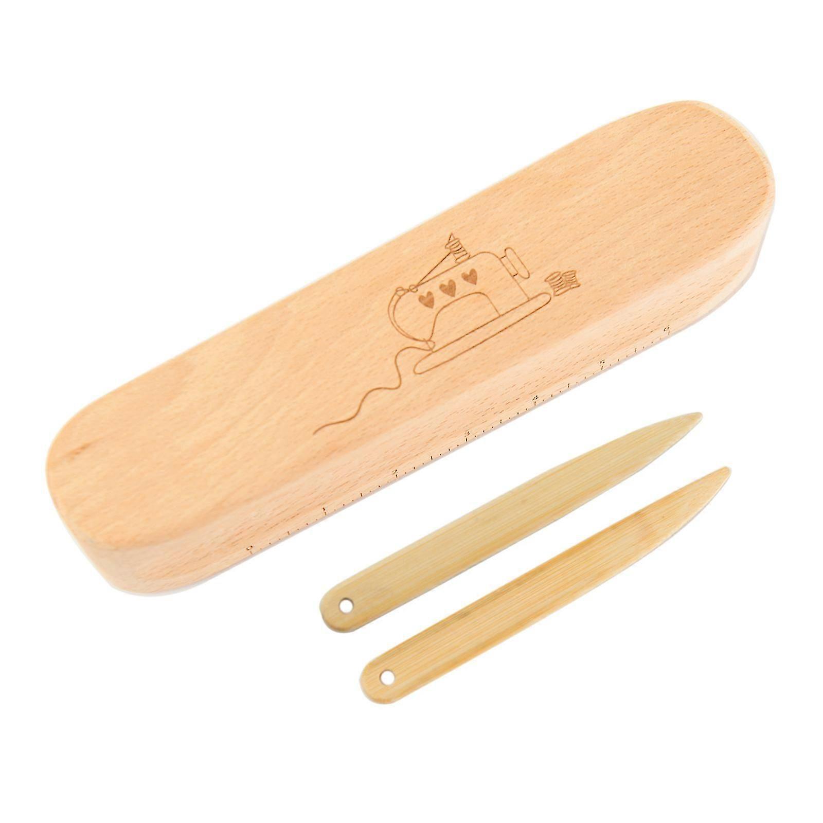 Tailors Clapper  with Wooden Point Turner Scaled Hardwood Tailor Clapper