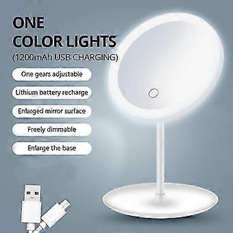 Makeup Mirror With Led Light Daylight Vanity Mirror Removable Adjustable Desk Mirror Foldable With USB Cable Cosmetic Mirror