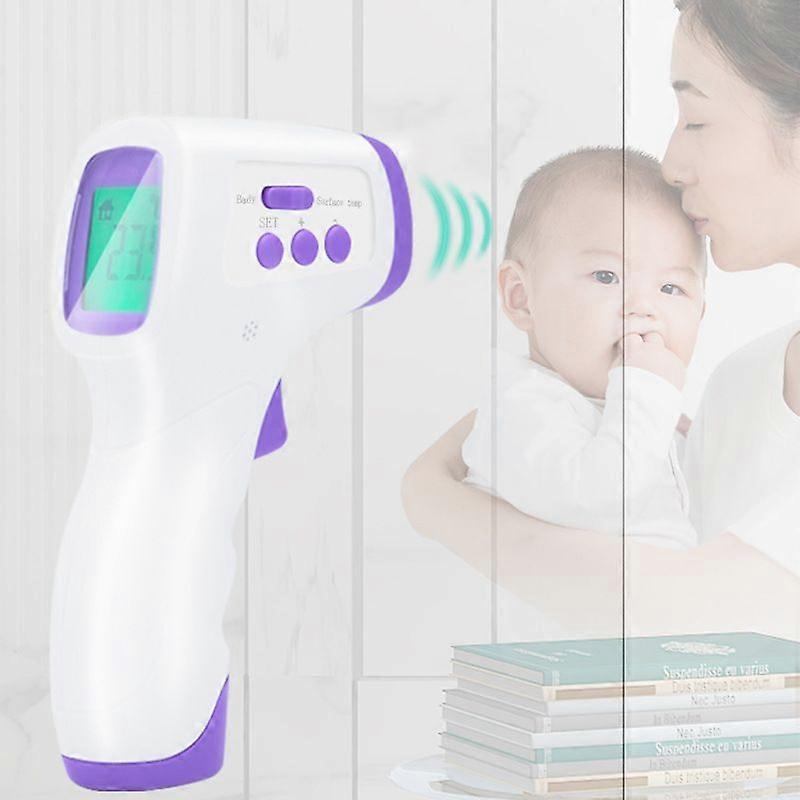 Adult Forehead Thermometer Infrared Thermometer with Fever Alert 2 in 1 Non-Contact Forehead Thermometer with Memory Function, LCD Display, Infrared
