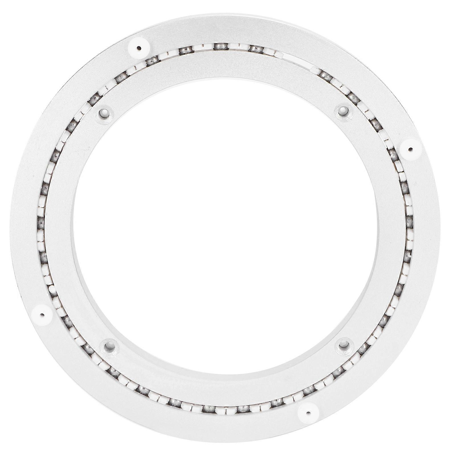 Aluminium Alloy Rotating Bearing Turntable Round Smooth Mute Dining Table Plate8in