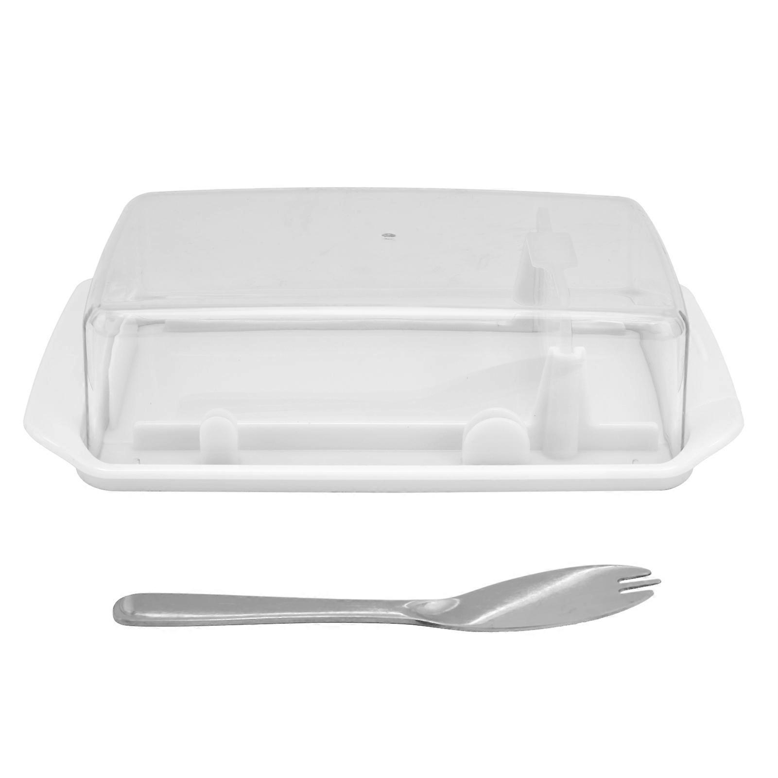 Rectangular Butter Cutting Box Multipurpose Freshness‑Keeping Storage Box for Home Kitchen Restaurant