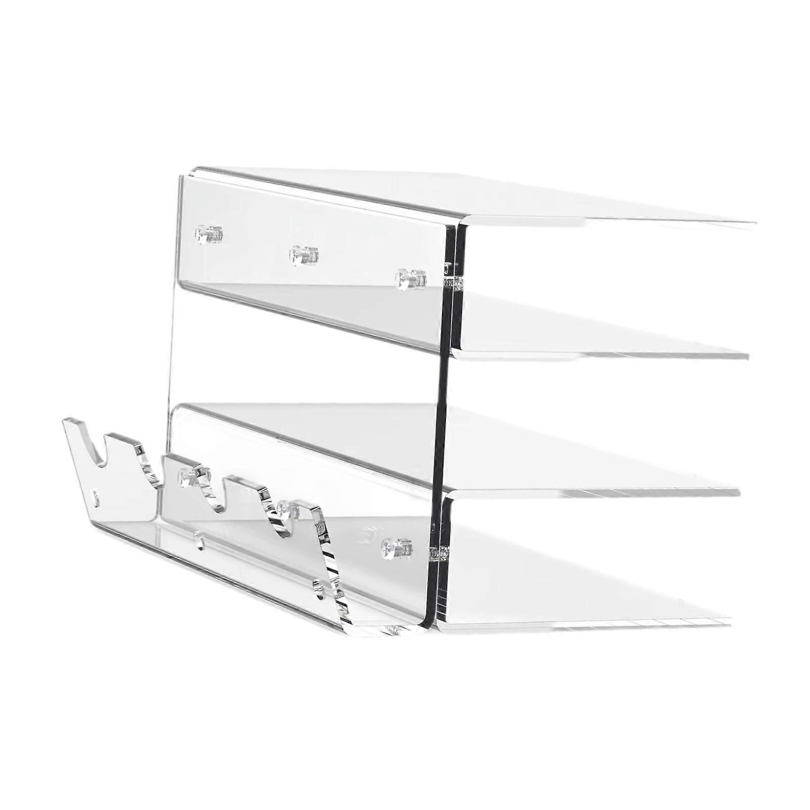 Keyboard Display Stand Gifts Home Storage Stand Gaming Keyboard Plate Holder Clear