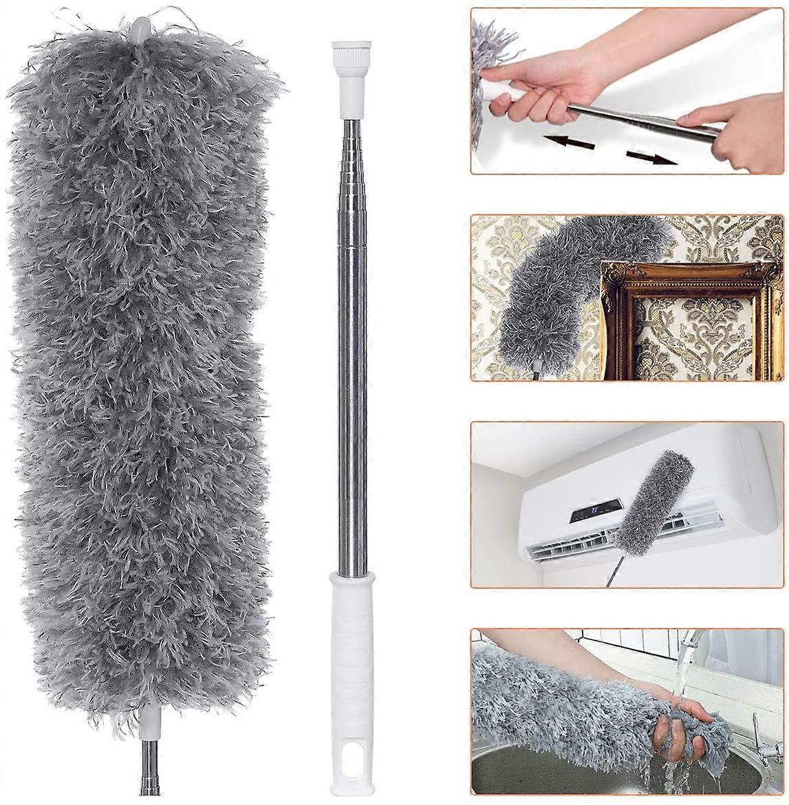 Telescopic Duster Extendable Cleaning Tool For Hard-To-Reach Areas