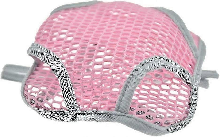 Hamster Hanging Mesh Hammock Pet Double Layer Breathable Hammock (pink)