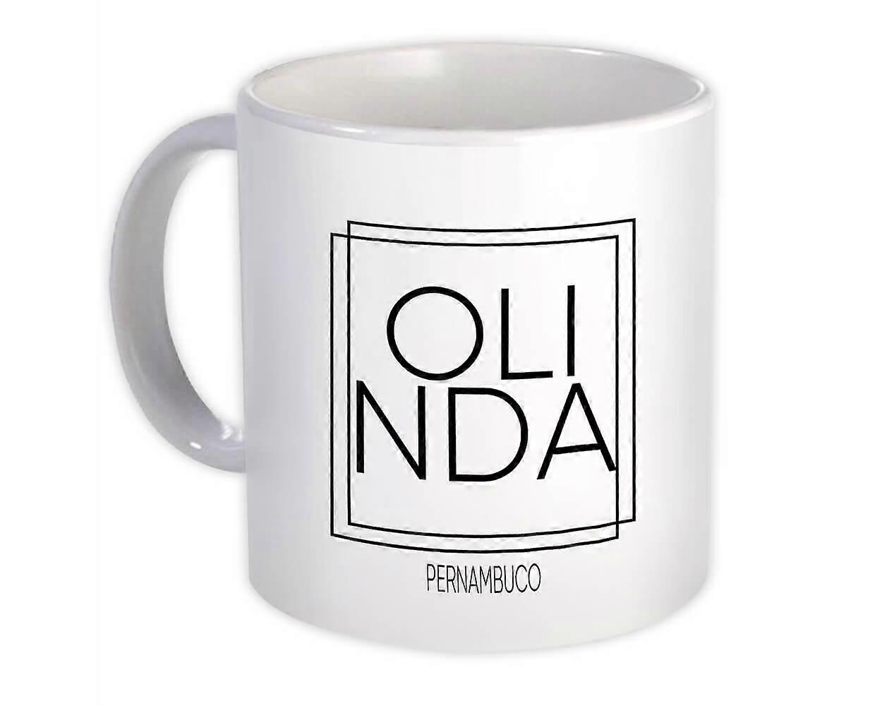 Gift Mug: OLINDA Pernambuco Square