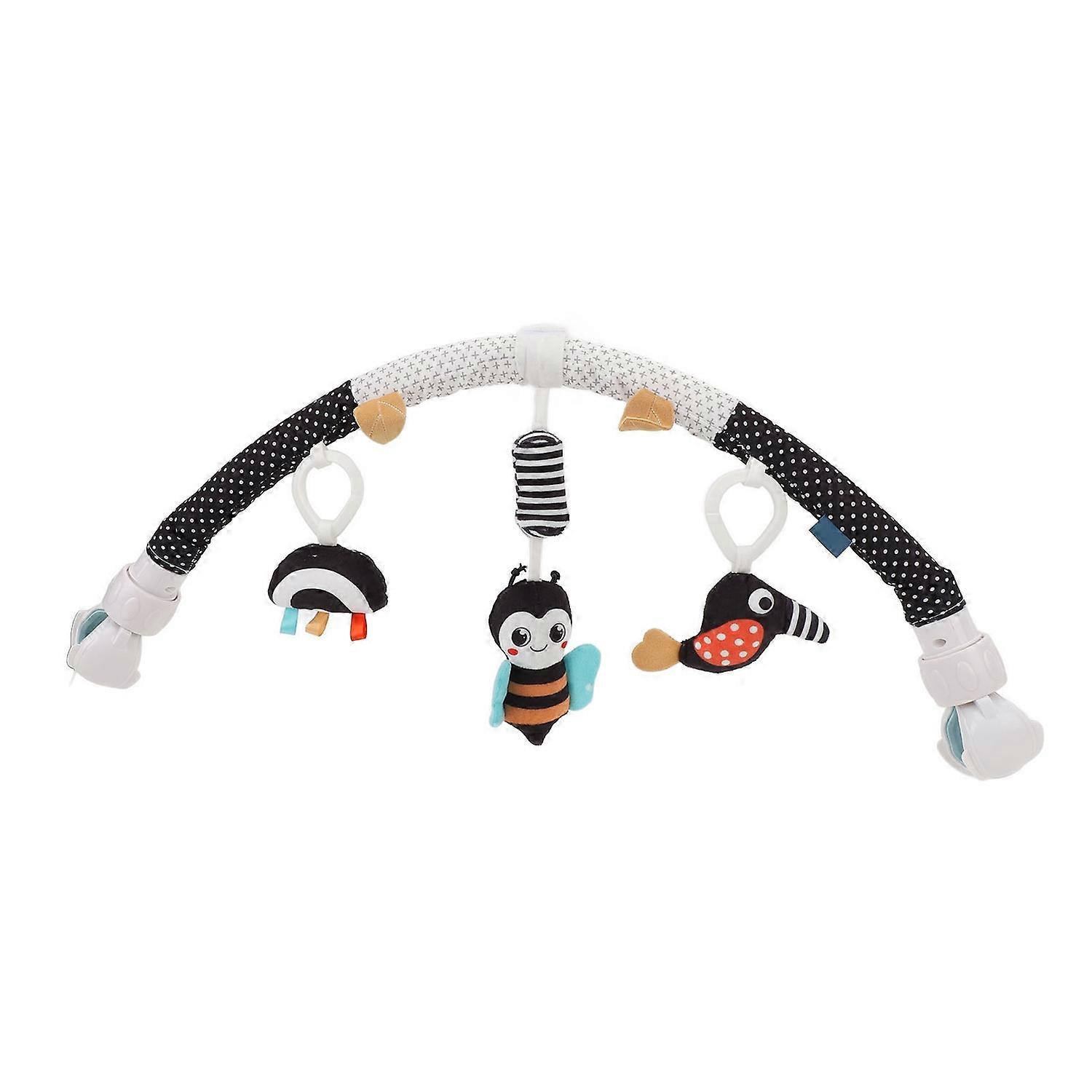 Clip On Arch Mobile Stimulating Baby Senses Developing Motor Skills Crib Bouncer Bassinet Toy for St