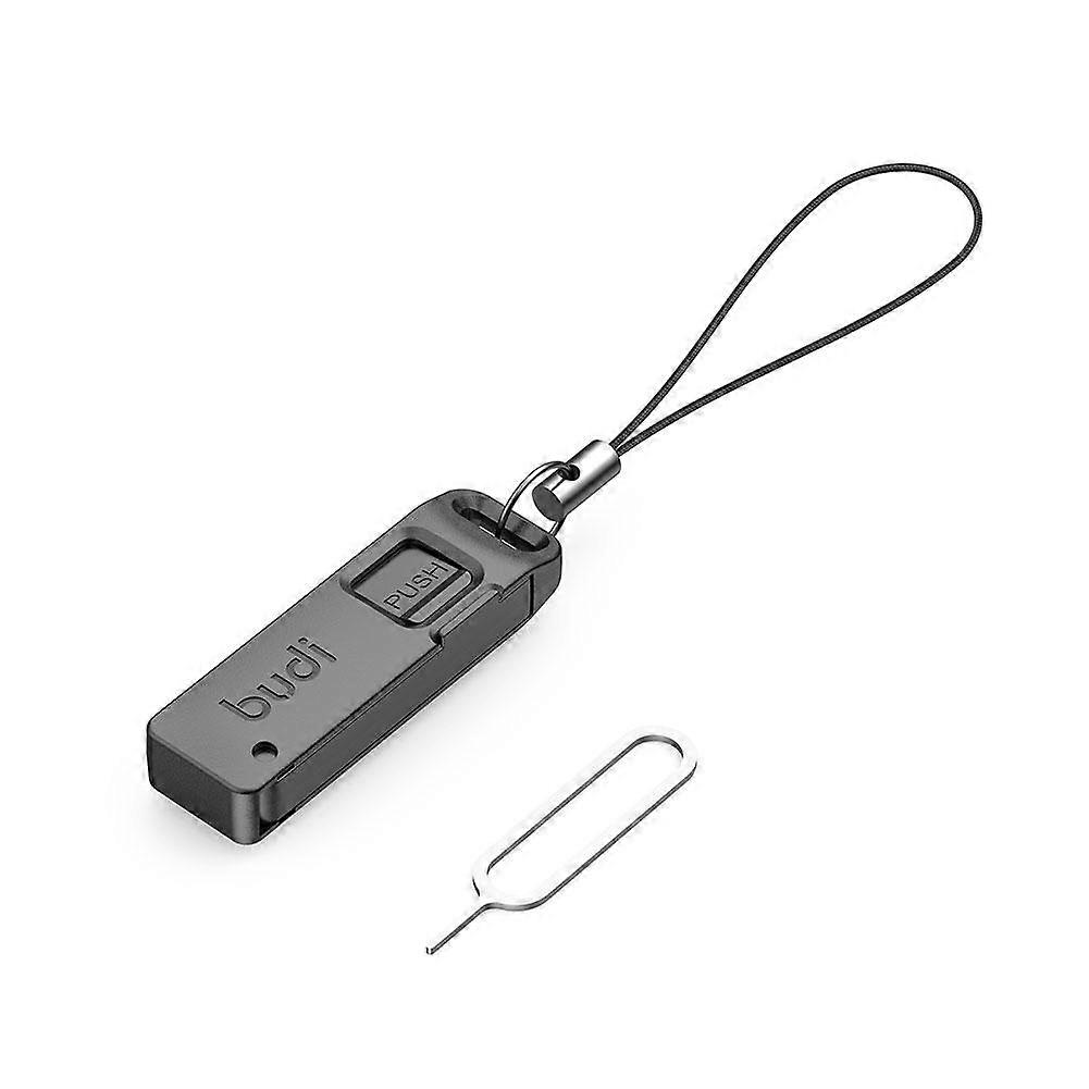 Anti-Lost Sim Card Tray TF Card Mobile Phone Eject Pin Storage Case
