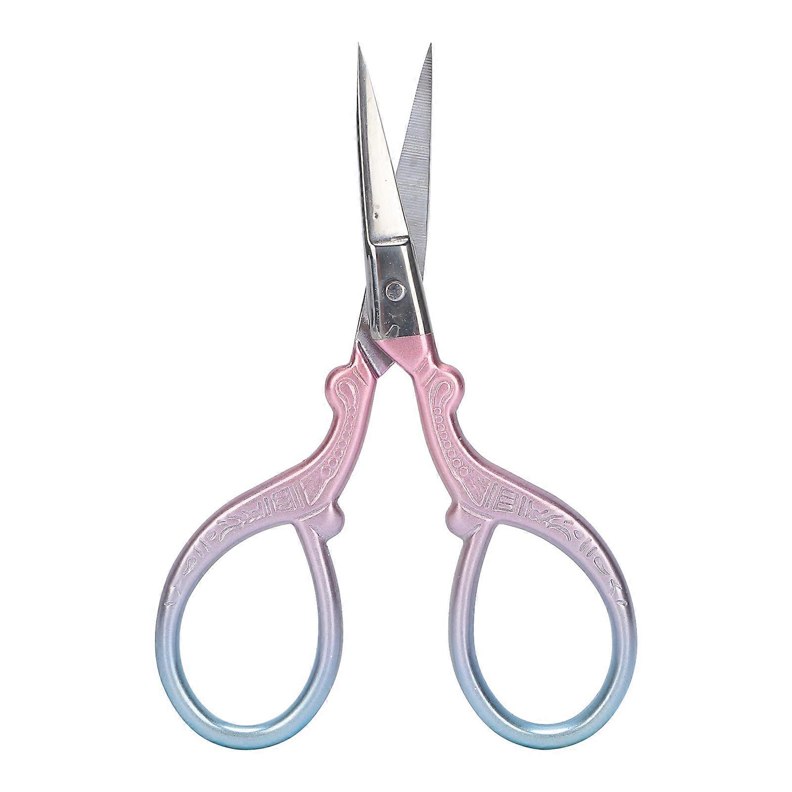 Wide Uses Craft Scissors, Comfortable Handle For Ambidextrous Use, Sharp Tip Stainless Steel Embroidery Scissors, Suitable For Work And Study, Makes