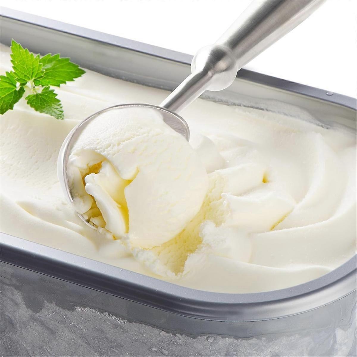 304 Stainless Steel Ice Cream Scoop, Ergonomically Designed Handle