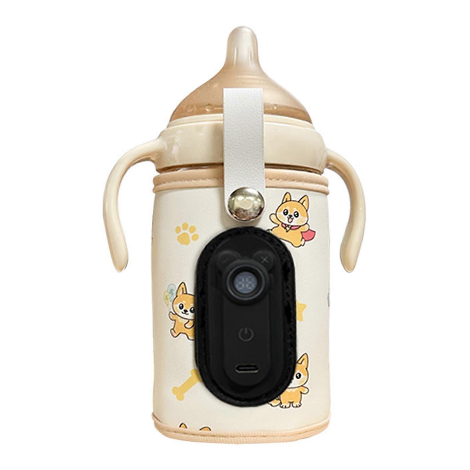 Çoklu Sıcaklık Seçeneği ile Kullanışlı USB Bebek Süt Isıtıcı Bebek Besleme Isıtıcı Seyahat Aileleri için Kolay Taşıma