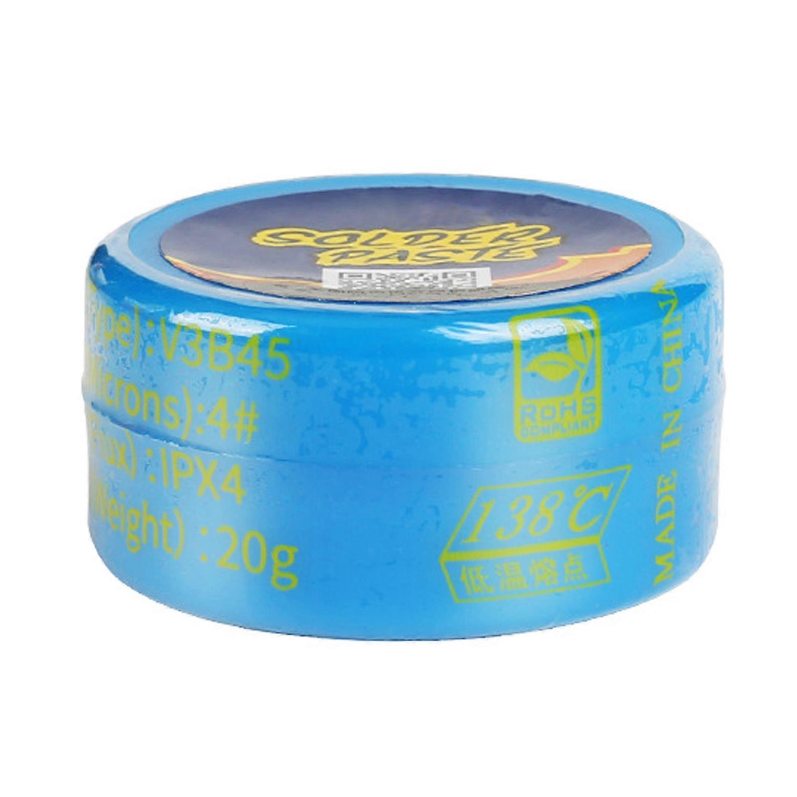 Professional Solder Pastes with 138°C Melting Point for Fine Electronics Circuit Board Repair Soldering Welding Process