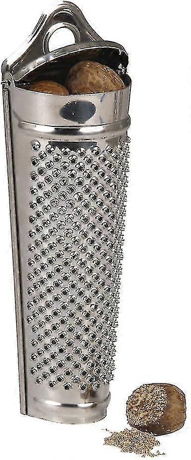 Spice Grinder / Nutmeg Grinder With Integrated Storage